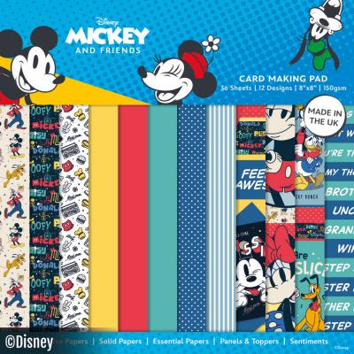 Creative Expressions Mickey And Friends Designpapier - Card Making Pad
