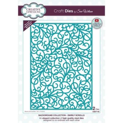 CreativCreative Expressions Sue Wilson Craft Dies - Swirly Scrolls