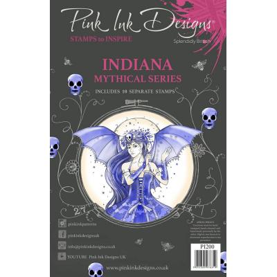 Creative Expressions Pink Ink Designs Clear Stamps - Indiana