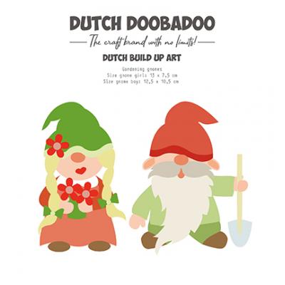 Dutch DooBaDoo Dutch Card Art - Garten Gnome