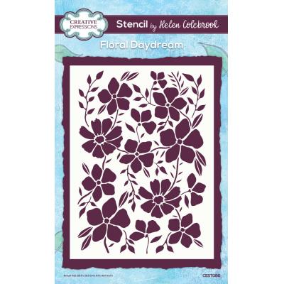 Creative Expressions Helen Colebrook Stencils - Floral Daydream