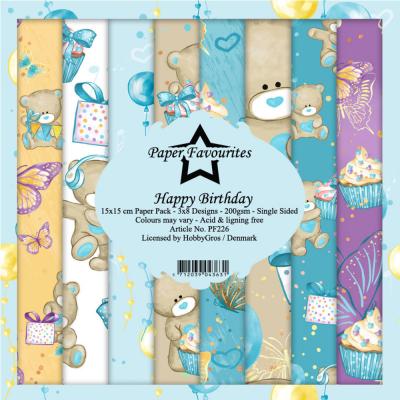 Dixi Craft Paper Favourites Happy Birthday Designpapiere - Paper Pack