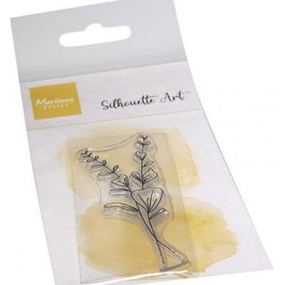 Marianne Design Silhouette Art Clear Stamp - Eucalyptus