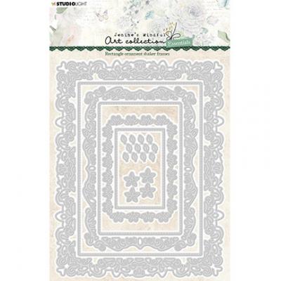 StudioLight Jenine‘s Mindful Art Essentials Nr.471 Cutting Die - Rectangle Ornament Frames