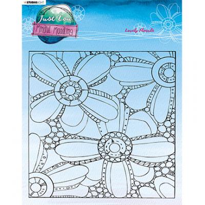 StudioLight Mindful Moodling Nr.193 Clear Stamp - Lovely Florals
