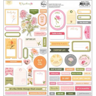 Pinkfresh Studio Chrysanthemum Sticker - Cardstock Stickers