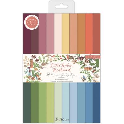 Craft Consortium Little Robin Redbreast Cardstock - Paper Pad