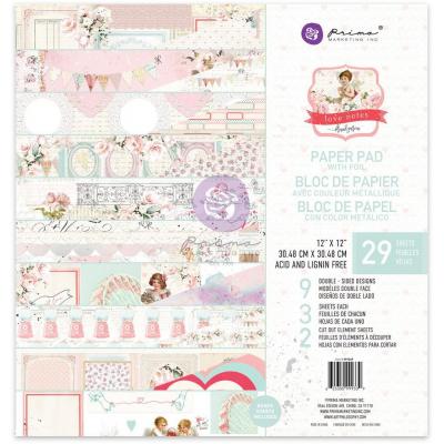 Prima Marketing Love Notes Designpapiere - Paper Pad