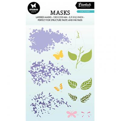 StudioLight Essentials Nr.172 Layerd Stencil - Cherry Blossom