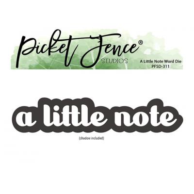 Picket Fence Studios Dies - A Little Note Word
