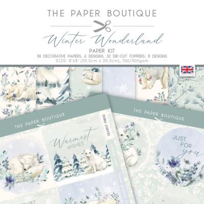 The Paper Boutique Winter Wonderland Designpapiere - Paper Kit