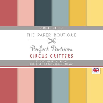 The Paper Boutique Circus Critters Cardstock - Solid Papers