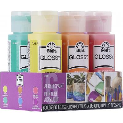 FolkArt Acrylfarben - Glossy Paint Set