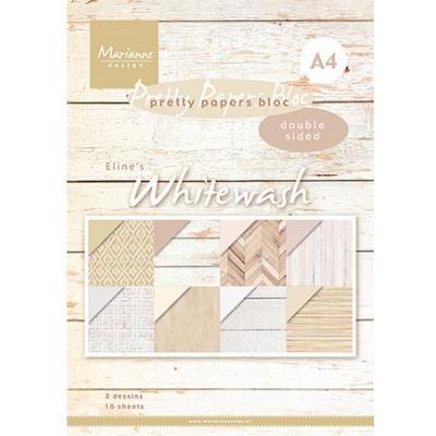 Marianne Design Designpapiere - Eline's Whitewash
