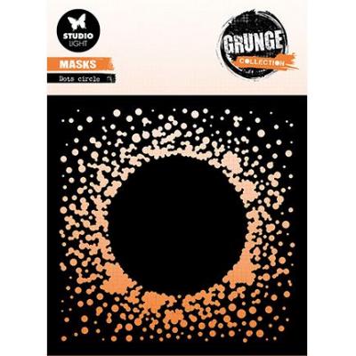 StudioLight Grunge Collection Nr.181 Stencil - Dot Circles