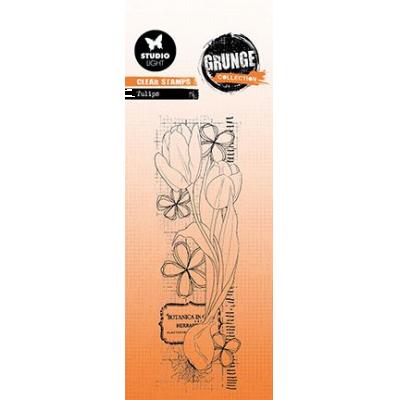 StudioLight Grunge Collection Nr.394 Clear Stamp - Tulips