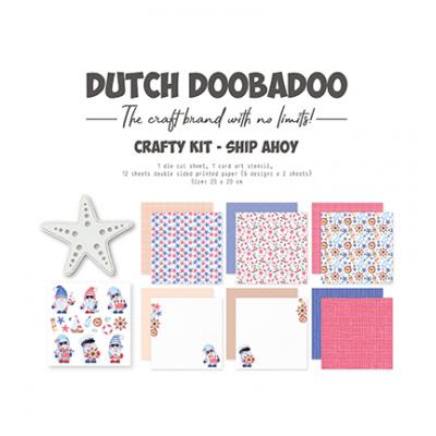 Dutch DooBaDoo Designpapiere - Ship Ahoy