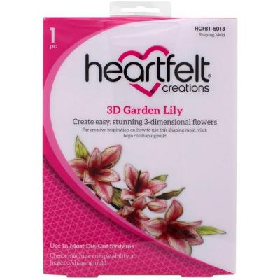 Heartfelt Creations Shaping Mold - Garden Lily