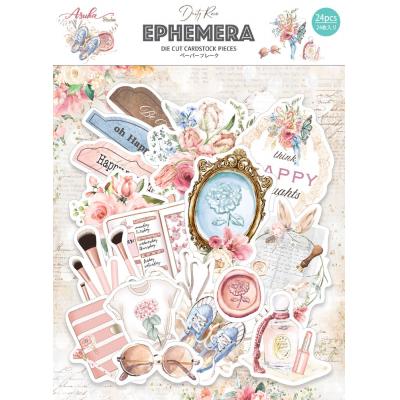 Asuka Studio Dusty Rose Die Cuts - Ephemera