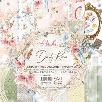 Asuka Studio Dusty Rose Designpapiere - Paper Pack