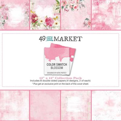 49 And Market Color Swatch: Blossom Designpapiere - Collection Pack