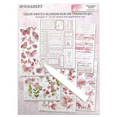49 And Marke Color Swatch: Blossom Sticker - Rub-Ons