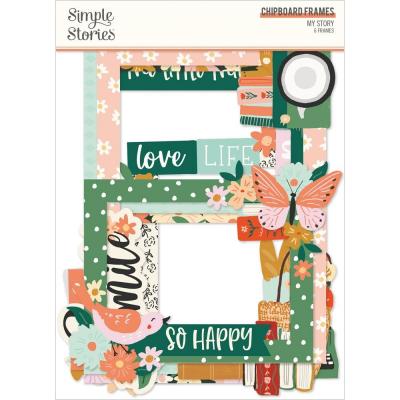 Simple Stories My Story Die Cuts - Chipboard Frames