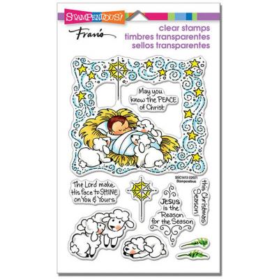 Stampendous Clear Stamps - Nativity Frame