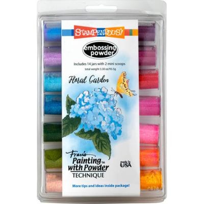 Stampendous - Floral Garden Embossing Powder Kit