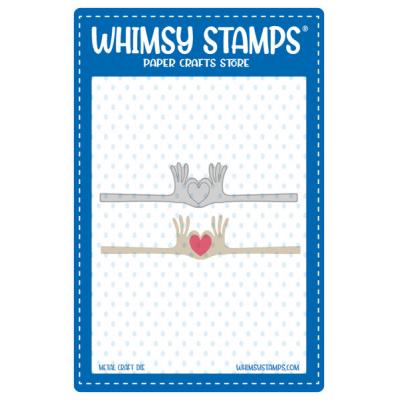 Whimsy Stamps Denise Lynn and Deb Davis Die - Heart Hands