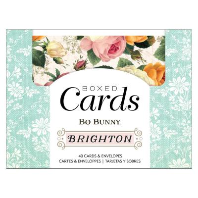 Bo Bunny Brighton Karten - Boxed Cards