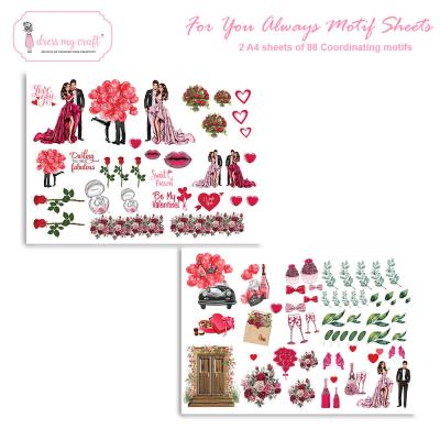 Dress My Crafts For You Always Ausschneidebogen - Image Sheet