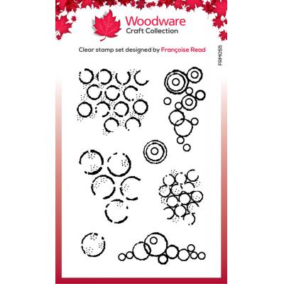 Creative Expressions Woodware Craft Collection Clear Stamps - Circles