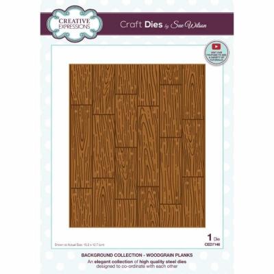 Creative Expressions Sue Wilson Craft Die - Woodgrain Planks