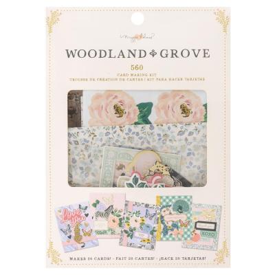 American Crafts Maggie Holmes Woodland Grove Karten - Card Kit