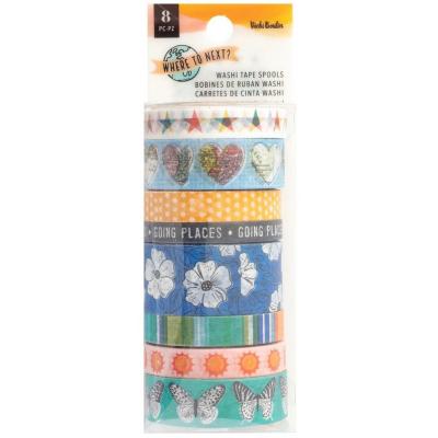 American Crafts Vicki Boutin Where To Next Klebeband - Washi Tape