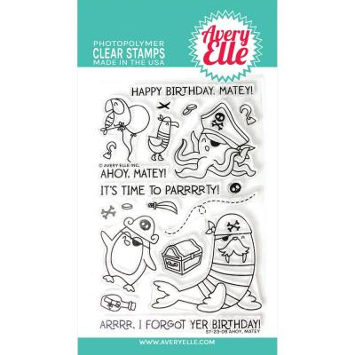 Avery Elle Clear Stamps - Ahoy, Matey