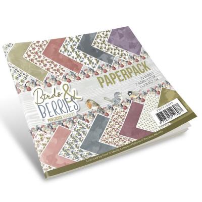 Find It Trading Precious Marieke Birds & Berries Designpapiere - Paper Pack