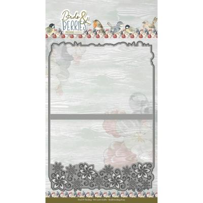 Find It Trading Precious Marieke Birds & Berries Dies - Frame Card Border