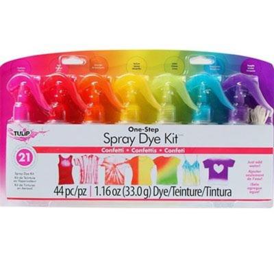 Tulip Textilfarbe - One-Step Spray Dye Kit Confetti