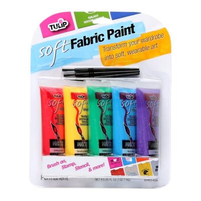 Tulip Textilfarbe - Matte Brush-On Soft Fabric Paint Primary