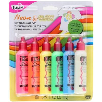 Tulip Textilfarbe - Glow In The Dark Dimensional Fabric Paint Neon & Glow