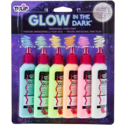 Tulip Textilfarbe - Glow In The Dark Dimensional Fabric Paint