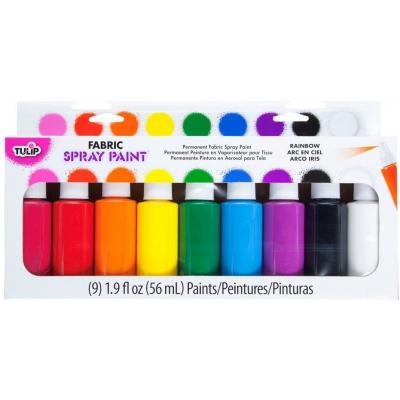 Tulip Textilfarbe - Fabric Spray Paint Rainbow