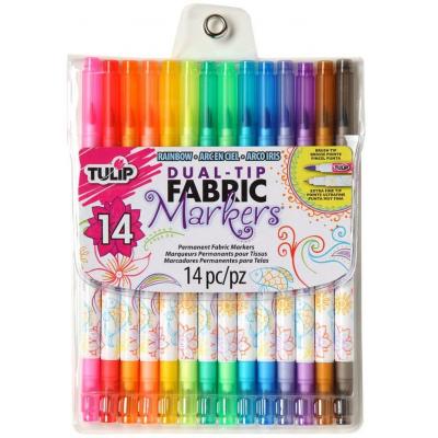 Tulip Textilfarbe - Fabric Markers Dual-Tip