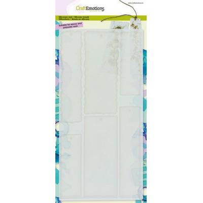 CraftEmotions Moulds - 6 Lesezeichen