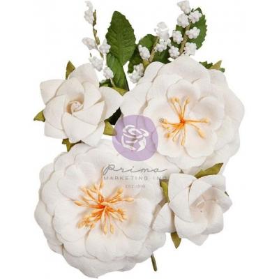 Prima Marketing Sharon Ziv Papierblumen -  Porcelain Florals