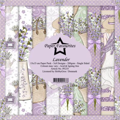 Dixi Craft Paper Favourites Lavender Designpapiere - Paper Pack