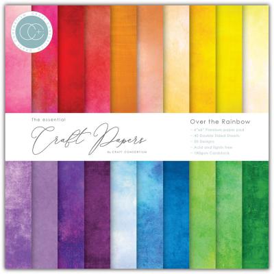 Craft Consortium Over The Rainbow Designpapiere - Paper Pad