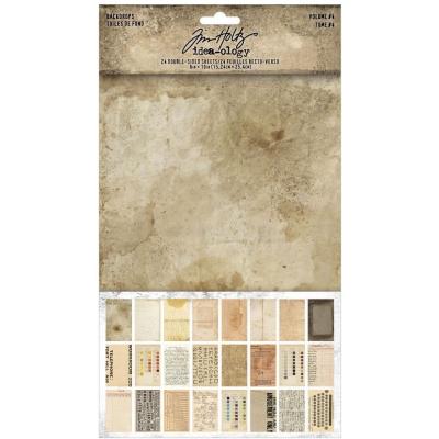 Idea-ology Tim Holtz Designpapier - Backdrops Volume 4